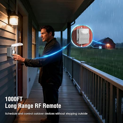 SURAIELEC 40A 240V 3HP Outdoor Timer Switch - Image 5
