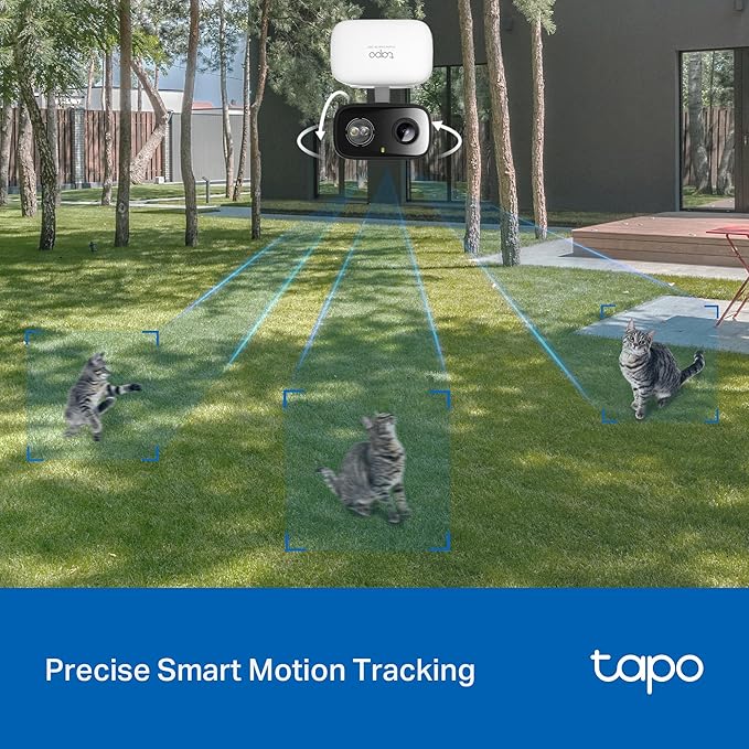 Tapo 2K Indoor/Outdoor Pan/Tilt Wired Security Camera - Image 6