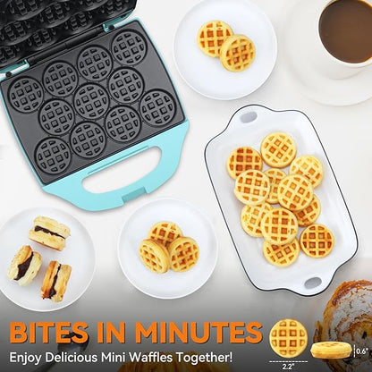 Baker's Friend, Bite-size Mini Waffle Maker - Image 2