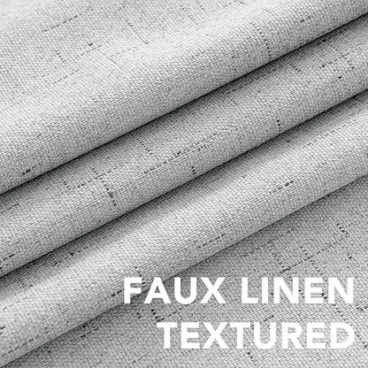H.VERSAILTEX Linen Curtains 100% Blackout Curtains - Image 4