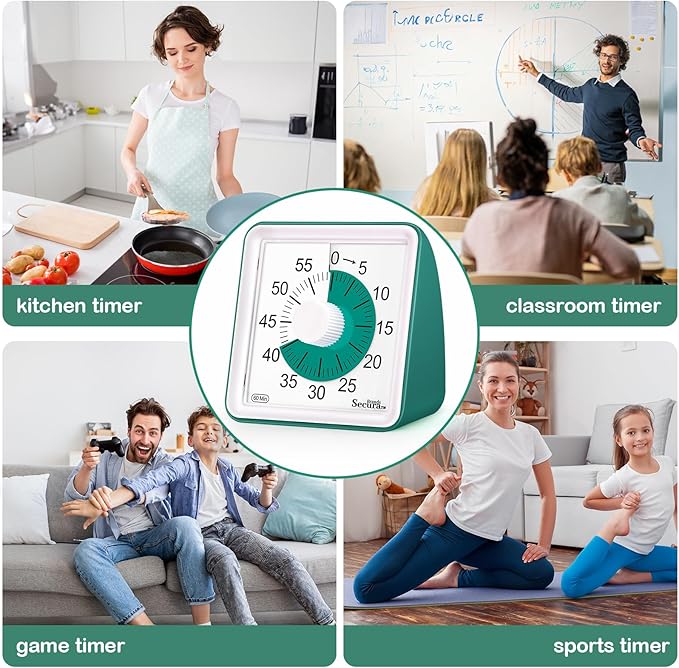 Secura 60 Minute Essential Visual Timer - Image 6