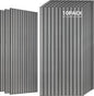 TO-TH Wood-Look Acoustic Wall Panels, 10 Pack 47.2” x 23.6” Sound Panels by TO-TH