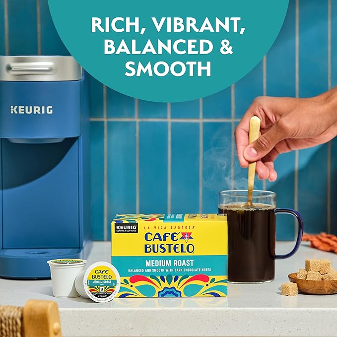 Café Bustelo Medium Roast Coffee, 10 Ct. K-Cup pods - Image 3