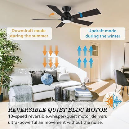 SMAAIR 48 Inch Smart Ceiling Fan - Image 6