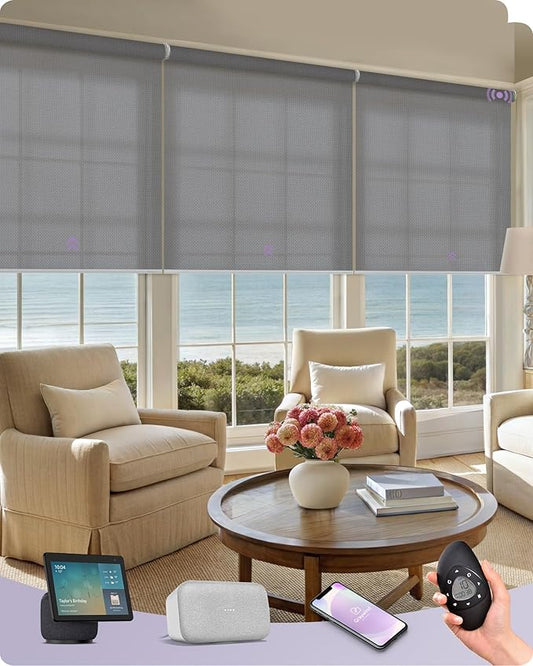 Graywind Smart Coupled Roller Shades Compatible by Graywindbeyondshading