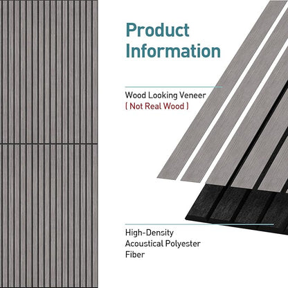 UMIACOUSTICS 6 Packs Acoustic Panel, 47.2 x 23.6 Inches Decorative Sound Proof - Image 2