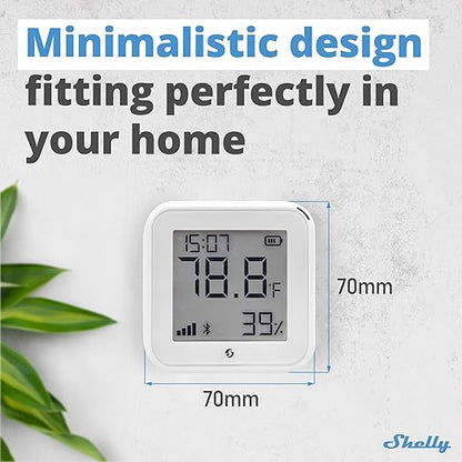Shelly H&T Gen3 White | Wi-Fi & Bluetooth Smart Temperature & Humidity Sensor - Image 6