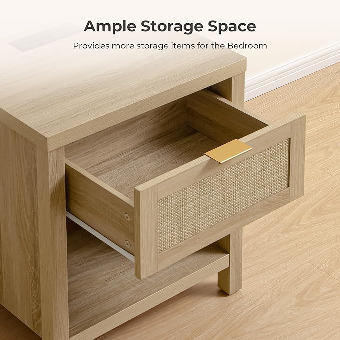SICOTAS Night Stand with Charging Station - Image 5