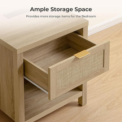 SICOTAS Night Stand with Charging Station - Image 5