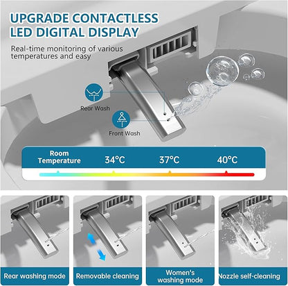Luxury Smart Toilet Built In, Bidet - Image 6
