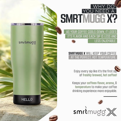 X Heated Coffee Mug 19 oz., 8 Hour Battery Life, Self-Heating, Adjustable Temp - Image 7
