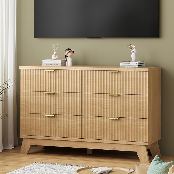 Fluted Dresser for Bedroom - Image 7