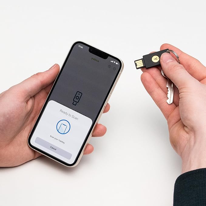 Yubico - YubiKey 5 NFC - Multi-Factor authentication Security Key and passkey - Image 10