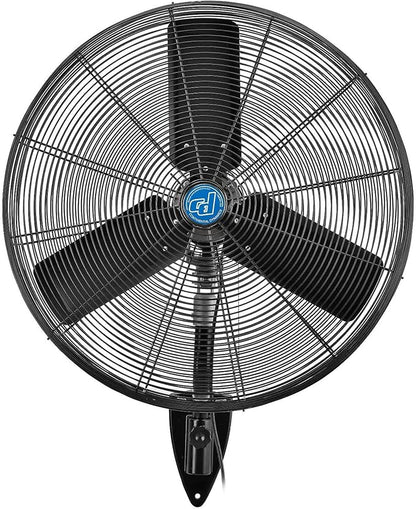 Continental Dynamics CD Premium 30" Oscillating Wall Mount Fan, TEFC Motor - Image 2