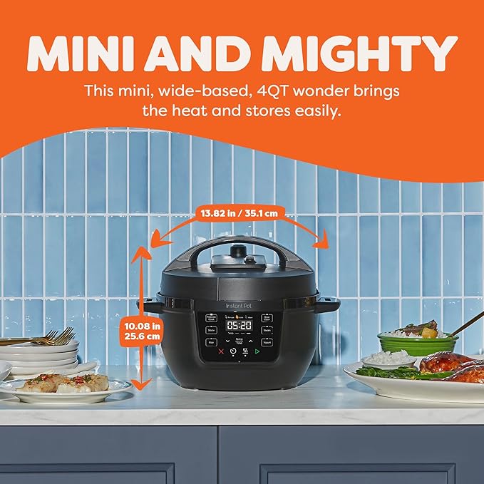 Instant Pot 4QT RIO Mini 7-in-1 Multi-Cooker, Pressure Cooker, Slow cook - Image 3