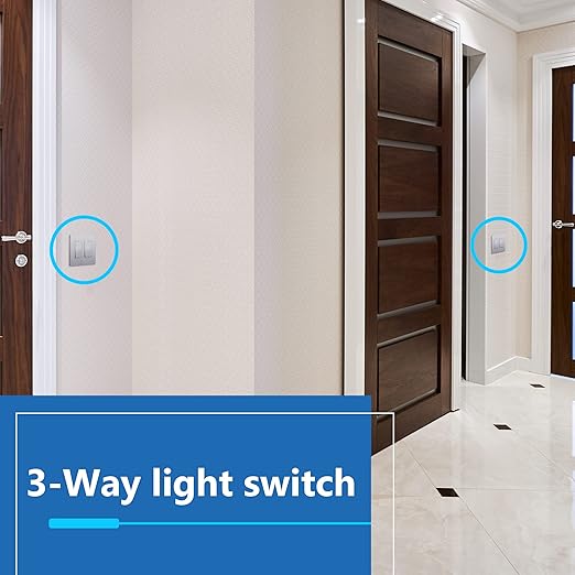 LIDER Minimalist Design Matte Finish Lighted Decorator Switch, Frameless Paddle - Image 6