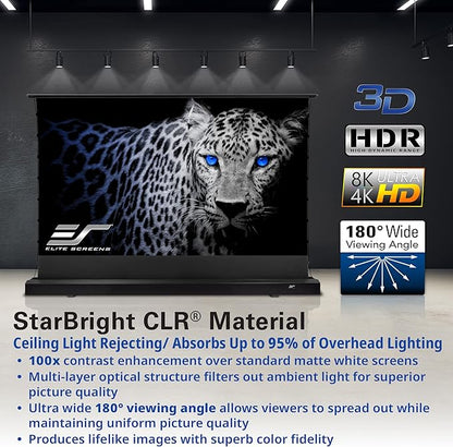 Elite Screens Kestrel Tab-Tension CLR, 101 inch 16:9, Ultra-Short Throw Ceiling - Image 7