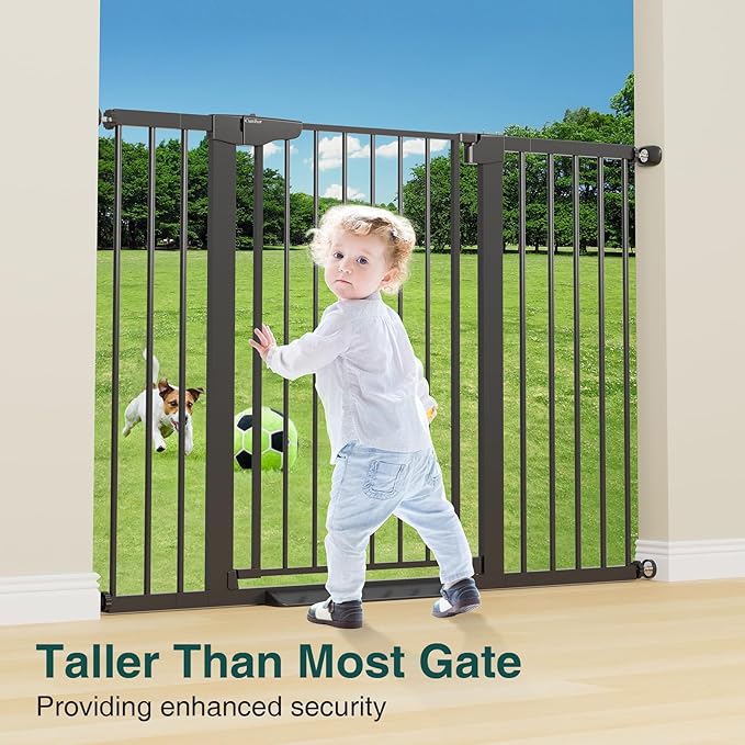 Cumbor 36" Extra Tall Baby Gate - Image 6