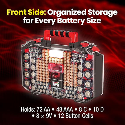 Ontel Battery Daddy Storage & Organizer Case - Image 3