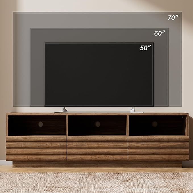 MAISONARIA Mid-Century Modern TV Stand - Image 5