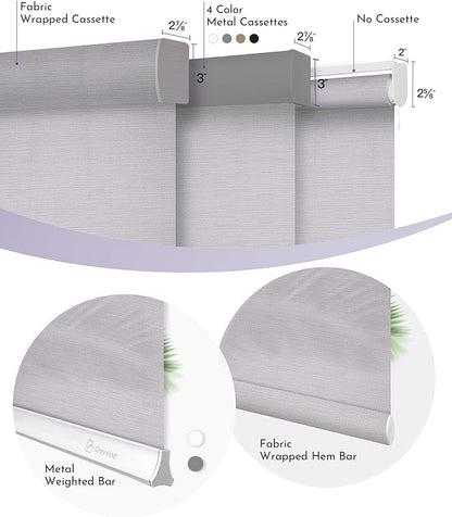 Graywind Motorized Silky Light Filtering Shades Compatible - Image 6