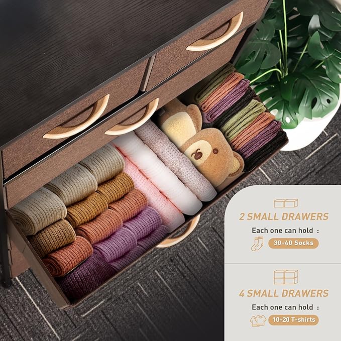 Mifuro Tall Dresser for Bedroom, Vertical Storage Organizer Tower - Image 5