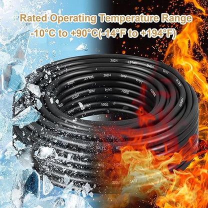 MOOKEERF 14/4 AWG Mini-Split Cable - 150FT 14 AWG 4 Conductor Control Cable - Image 8