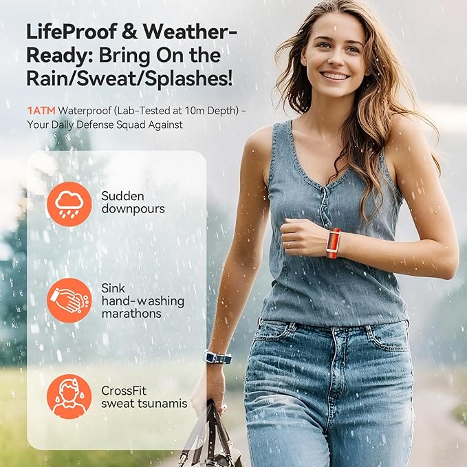 EnergyPort Fitness Tracker, Wearable Health Smart Bracelet Band - Image 6
