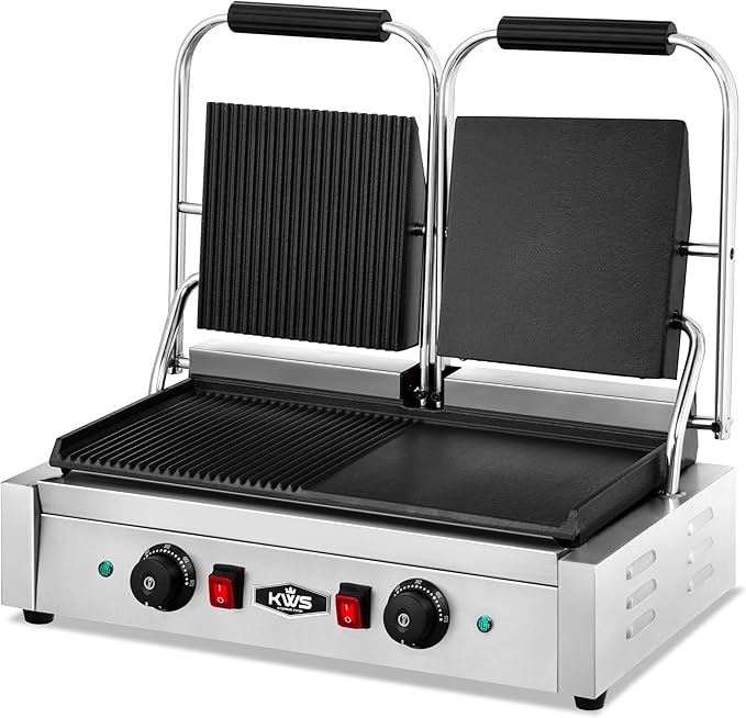 KWS CPM-23 3400W Electric Panini Press Maker by KitchenWareStation
