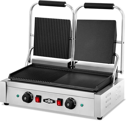 KWS CPM-23 3400W Electric Panini Press Maker by KitchenWareStation