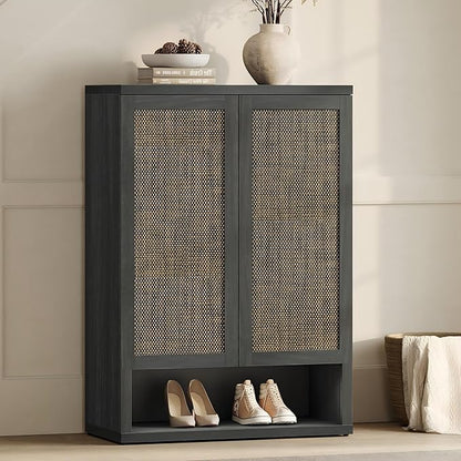 SICOTAS Rattan Shoe Storage Cabinet by SICOTAS