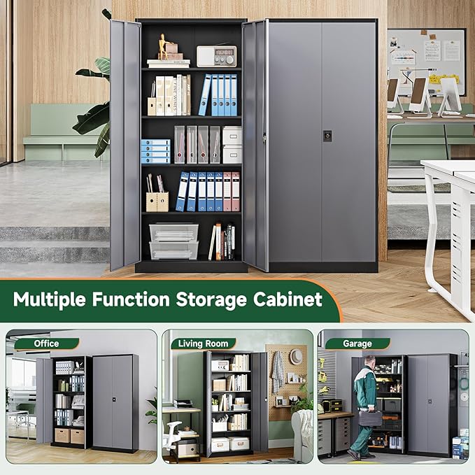 Letaya Metal Garage Storage Cabinets - Image 6