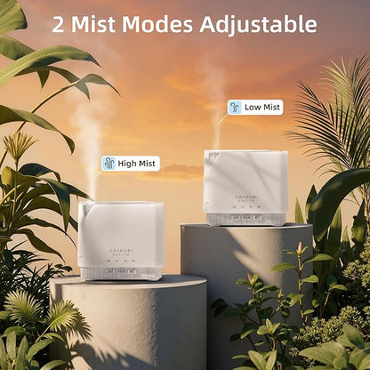 ASAKUKI 700 ml Premium Essential Oil Diffuser, 5 in 1 Ultrasonic Aromatherapy - Image 9