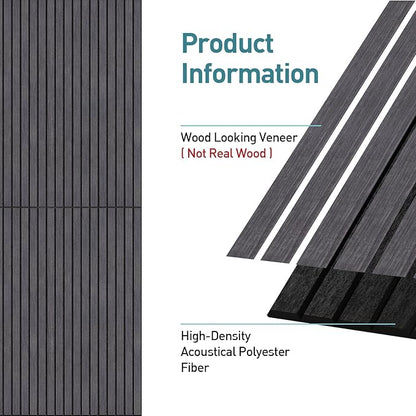 UMIACOUSTICS 6 Packs Acoustic Panel, 47.2 x 23.6 Inches Decorative Sound Proof - Image 2