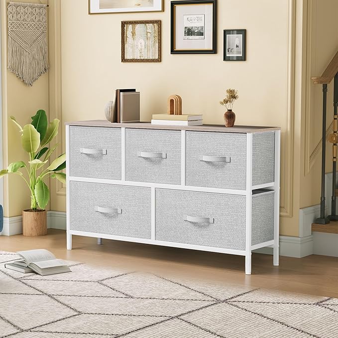 DWVO 5 Dresser for Bedroom, Storage Dresser - Image 2