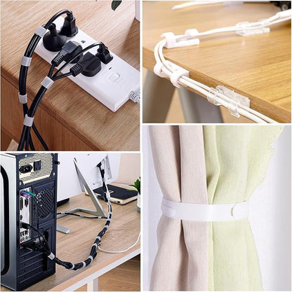 ELII 328Pcs Cable Management Kit, 8 Magnetic Cable Clips, 69Adhesive Cable - Image 9