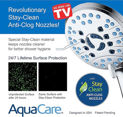 Hotel Spa AquaCare for California As-Seen-On-TV High Pressure Handheld Rain - Image 5