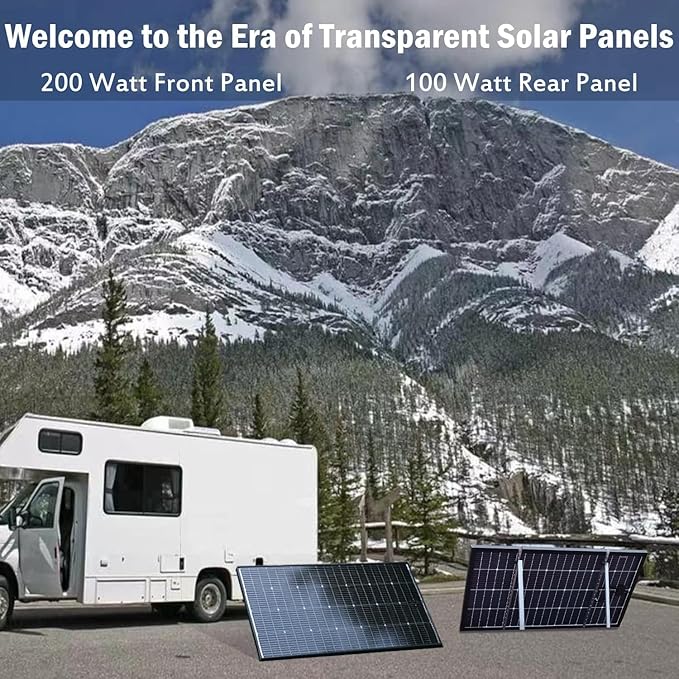 JJN Bifacial 400 Watt Solar Panel, 16BB N-Type 2 Pcs 200W 12V 25% High - Image 8