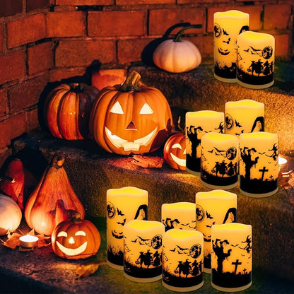 12-Pack Waterproof -Flameless Led Candles，Remote Control and Timer Functions - Image 7