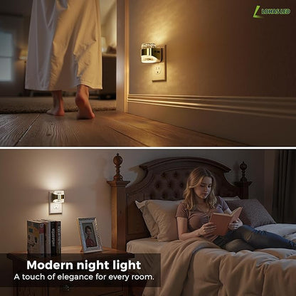 L LOHAS LED 3CCT Night Lights Plug into Wall, 3000K/4000k/5000K Adjustable - Image 6