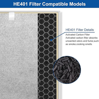 Katerelis Compatible with Shark 4 HE401 HE402 HE405 HE400 UA415 True Filter - Image 3