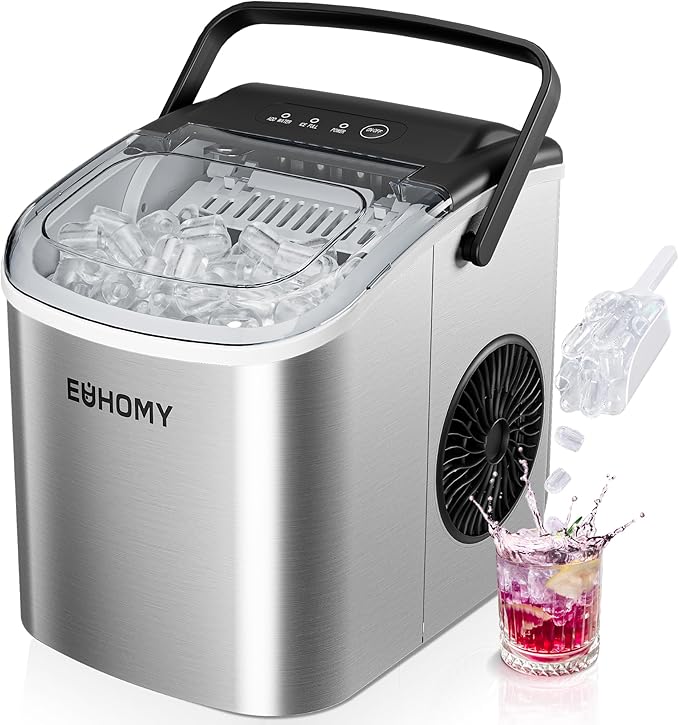 EUHOMY Ice Maker Machine by EUHOMY