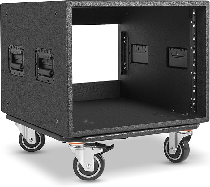 Sound Town 8U PA/DJ Rack/Road Case - Image 2