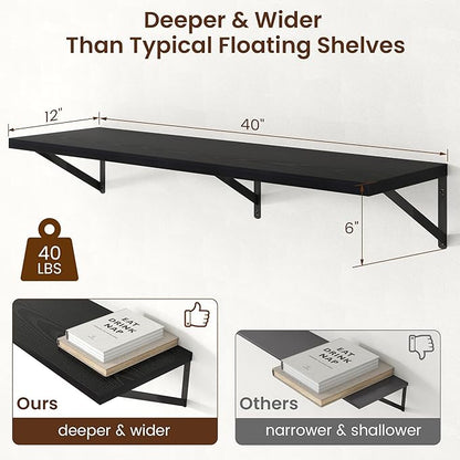 Axeman Deep Floating Shelves - Image 3