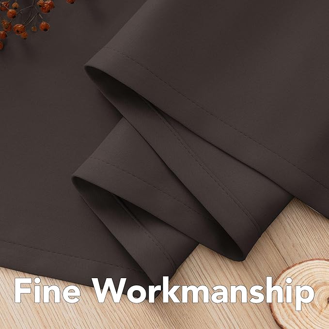 H.VERSAILTEX Blackout Curtains for Bedroom Thermal Insulated Room Darkening - Image 7