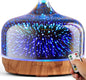 Porseme 500ml Glass Essential Oil Diffuser Aromatherapy Ultrasonic Cool Mist by Porseme