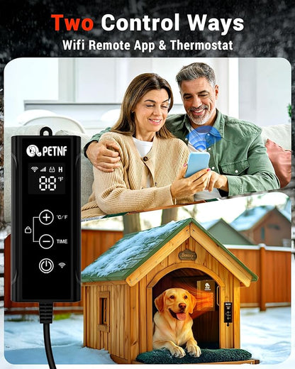 Dog House Heater – 45℉ to 113℉ Thermostat Controlled Pet House Heater - Image 5