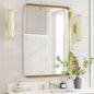 Fabuday Gold Mirror Bathroom Wall by Fabuday