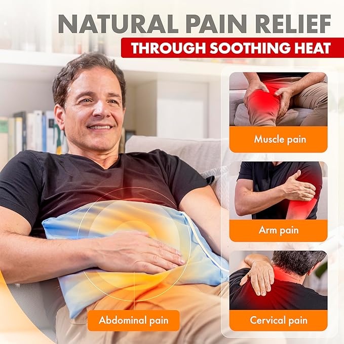 TheraCare Electric Heating Pad | Dry Heat Therapy | 4 Adjustable Heat Settings - Image 2