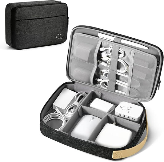 Travelkin Large Cord Organizer Travel, Electronic Organizer Travel Case by MoreThanTravel